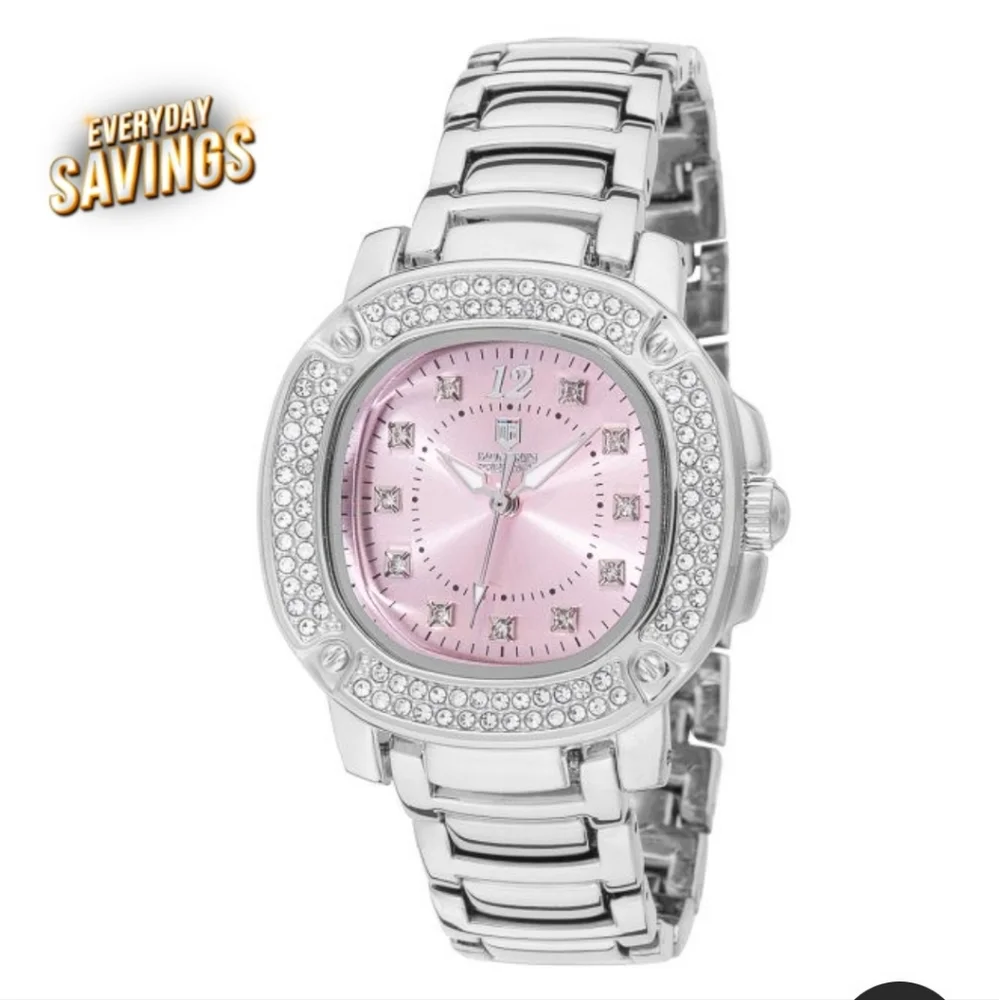 NEW NIB Montres Prestige X Invicta Women's‎ Watch - 35mm, Steel (MPW-0191) Pink